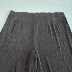 Chicos Travelers Womens_Pullon Pants RN79984 Size 3=18 In Brown